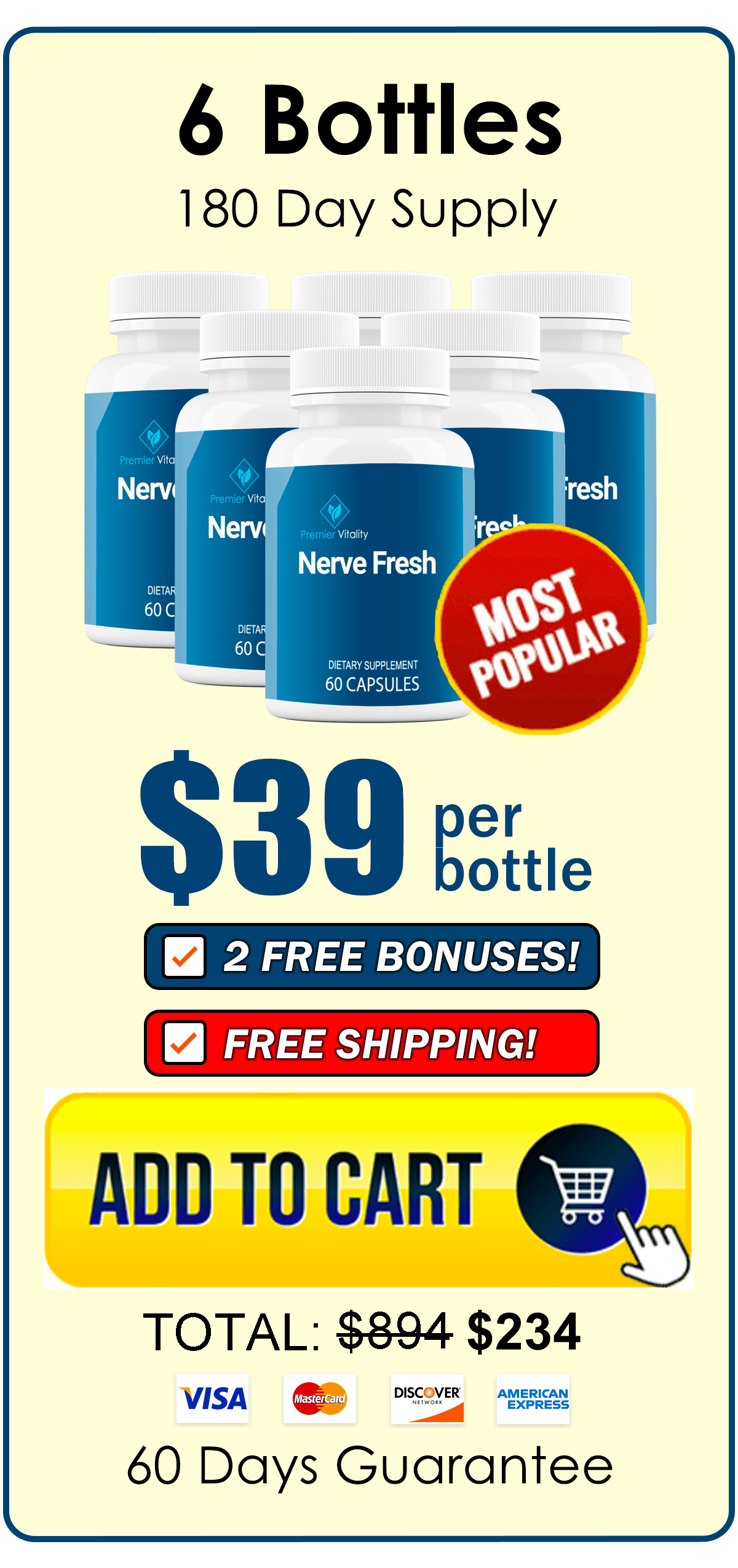 nerve fresh buy now 6 bottles